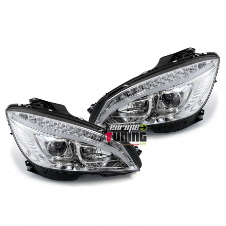 PHARES FEUX LED CLIGNOTANTS SEQUENTIELS MECREDES CLASSE C W204 PH1 07-10 (05665)