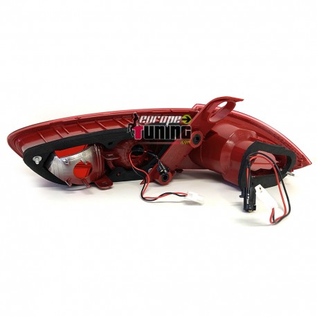 FEUX ROUGES CLAIRS LED TUBES CELIS SEAT LEON II 1P 2009-2012 PH2 (05667)
