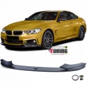 LAME SPOILER NOIR MAT SPORT PERFORMANCE BMW SERIE 4 F32 F33 F36 PACK M (05668)