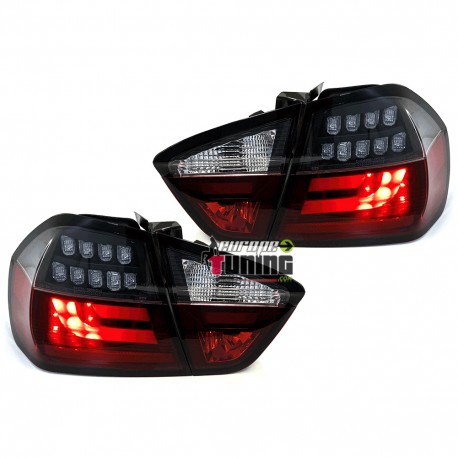 FEUX ROUGES FUMES A LED LIGHT BAR BMW E90 (02811)