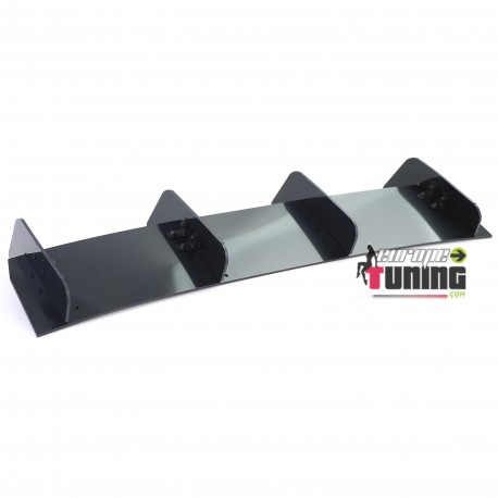 DIFFUSEUR ARRIERE SPORT NOIR BRILLANT POUR SEAT LEON 3 CUPRA 2012-2016  (05672)