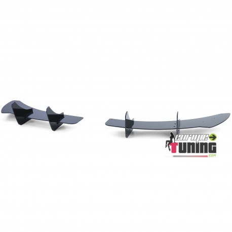 DIFFUSEUR ARRIERE SPORT NOIR BRILLANT POUR PARE CHOCS R20 VW GOLF 6 (05673)