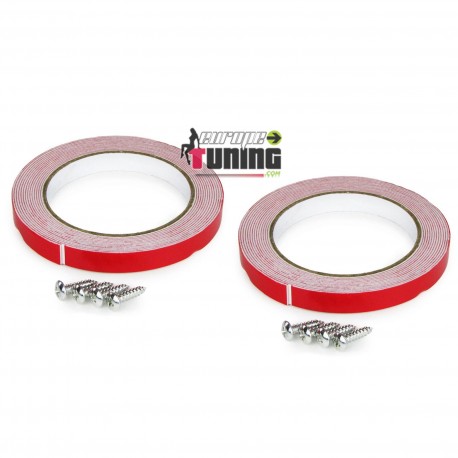 DIFFUSEUR SPORT CARBONE UNIVERSEL A 6 AILERONS POUR PARE-CHOCS ARRIERE (05674)