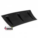 DIFFUSEUR SPORT CARBONE UNIVERSEL A 6 AILERONS POUR PARE-CHOCS ARRIERE (05674)