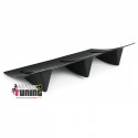 DIFFUSEUR SPORT CARBONE UNIVERSEL A 6 AILERONS POUR PARE-CHOCS ARRIERE (05674)