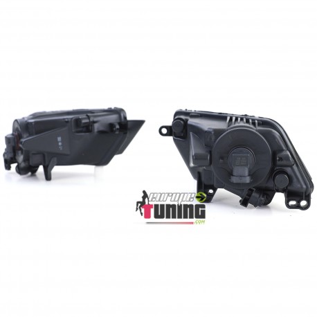 2 FEUX DE BROUILLARD AVANTS NOIRS SEAT LEON 5F IBIZA 5 TOLEDON 4 (05675)