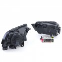 2 FEUX DE BROUILLARD AVANTS NOIRS SEAT LEON 5F IBIZA 5 TOLEDON 4 (05675)