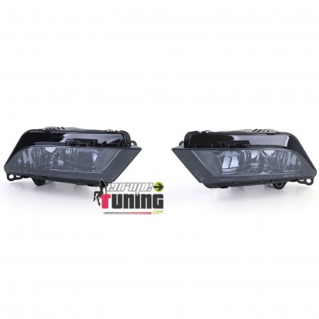 2 FEUX DE BROUILLARD AVANTS NOIRS SEAT LEON 5F IBIZA 5 TOLEDON 4 (05675)