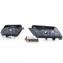 2 FEUX DE BROUILLARD AVANTS NOIRS SEAT LEON 5F IBIZA 5 TOLEDON 4 (05675)