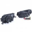 2 FEUX DE BROUILLARD AVANTS NOIRS POUR AUDI A5 8T PH2 2011-2017 (05676)
