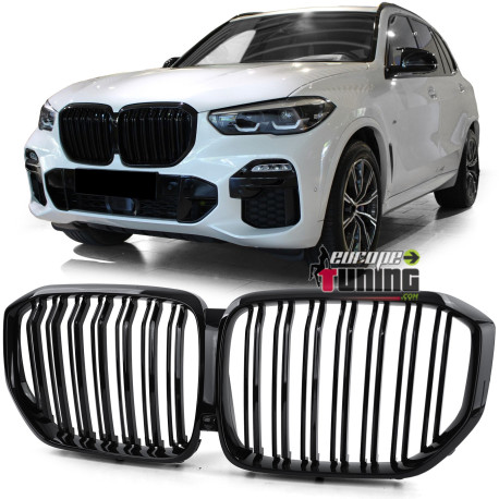 GRILLE CALANDRE NOIRE BRILLANTE SPORT M PERFORMANCE BMW X5 G05 (05679)