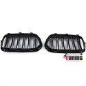 GRILLES CALANDRES SPORT M PERFORMANCE NOIR BRILLANT BMW X2 F39 (05680)