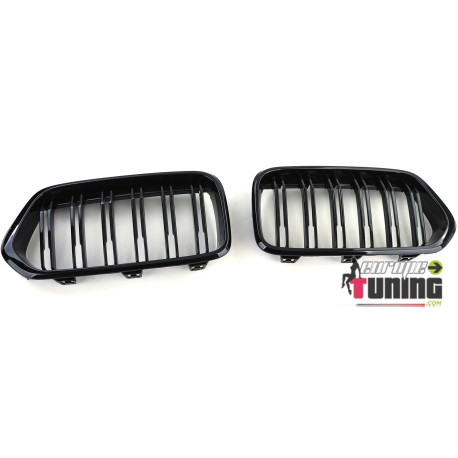 GRILLES CALANDRES SPORT M PERFORMANCE NOIR BRILLANT BMW X2 F39 (05680)
