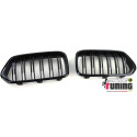 GRILLES CALANDRES SPORT M PERFORMANCE NOIR BRILLANT BMW X2 F39 (05680)