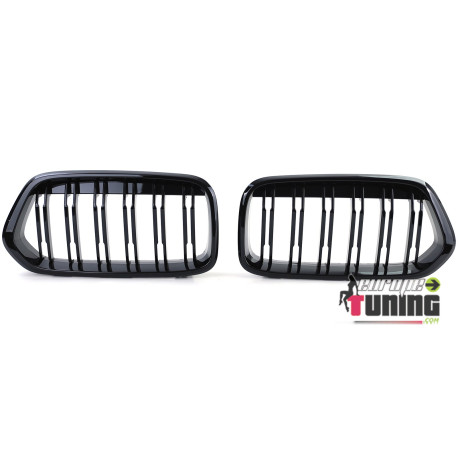 GRILLES CALANDRES SPORT M PERFORMANCE NOIR BRILLANT BMW X2 F39 (05680)