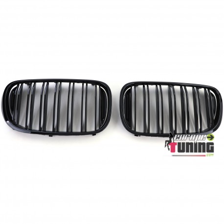GRILLES CALANDRES SPORT M PERFORMANCE NOIR BRILLANT BMW SERIE 7 G11 G12 PH1 (05682)