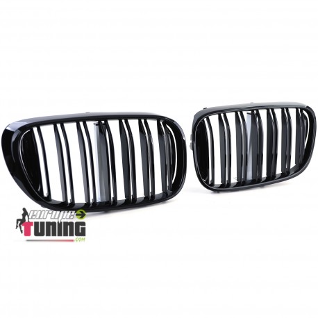 GRILLES CALANDRES SPORT M PERFORMANCE NOIR BRILLANT BMW SERIE 7 G11 G12 PH1 (05682)