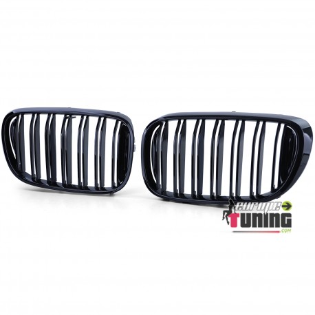 GRILLES CALANDRES SPORT M PERFORMANCE NOIR BRILLANT BMW SERIE 7 G11 G12 PH1 (05682)