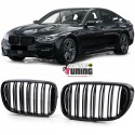GRILLES CALANDRES SPORT M PERFORMANCE NOIR BRILLANT BMW SERIE 7 G11 G12 PH1 (05682)