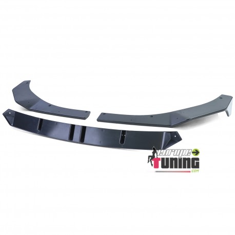 LAME BECQUET NOIR SPOILER DE PARE CHOCS BMW X3 G01 PH2 EN PACK M (05683)