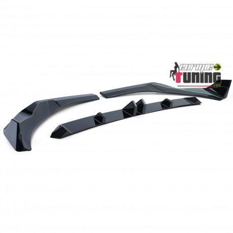 LAME BECQUET NOIR SPOILER DE PARE CHOCS BMW X3 G01 PH2 EN PACK M (05683)