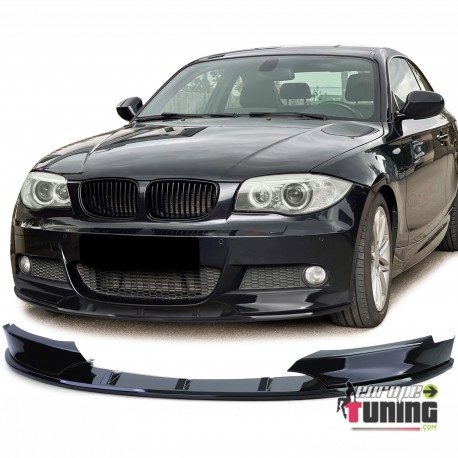 LAME BECQUET SPOILER NOIR BRILLANT BMW SERIE 1 E81 E82 E87 E88 LCI PACK M (05689)