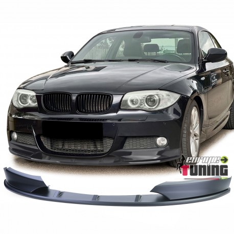 LAME BECQUET SPOILER NOIR MAT BMW SERIE 1 E81 E82 E87 E88 LCI PACK M (05690)