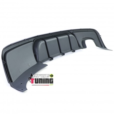 DIFFUSEUR ARRIERE SPORT NOIR BRILLANT BMW SERIE 1 E82 E88 PH2 PACK M 07-13 (05693)