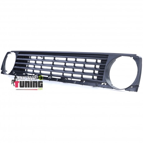 CALANDRE SPORT NOIRE SANS SIGLE POUR VOLKSWAGEN VW GOLF 2 (12473)