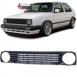 CALANDRE SPORT NOIRE SANS SIGLE POUR VOLKSWAGEN VW GOLF 2 (12473)