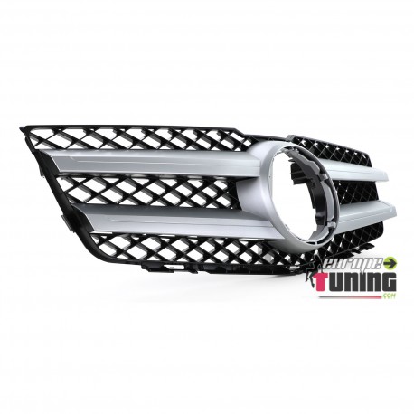 CALANDRE LIGNE SPORT NOIR ET SILVER MERCEDES GLK 204 PH1 2008-2012 (05696)