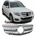 CALANDRE LIGNE SPORT NOIR ET SILVER MERCEDES GLK 204 PH1 2008-2012 (05696)