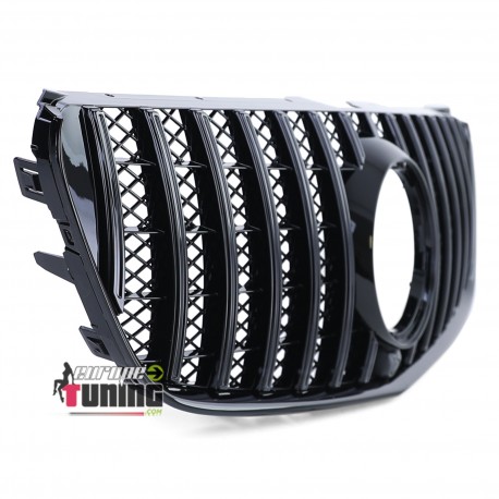 CALANDRE GRILLE PANAMERICANA LIGNE AMG GT-R FULL BLACK MERCEDES CLASSE V W447 2014-2019 (05698)