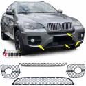 KIT COMPLET DE GRILLES AVANTS POUR BMW X6 E71 2006-2014 (05700)