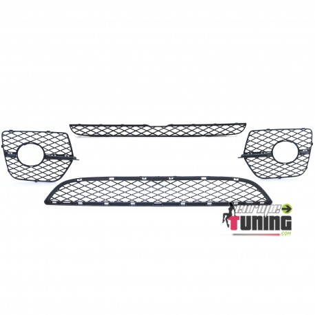 KIT COMPLET DE GRILLES AVANTS POUR BMW X6 E71 2006-2014 (05700)