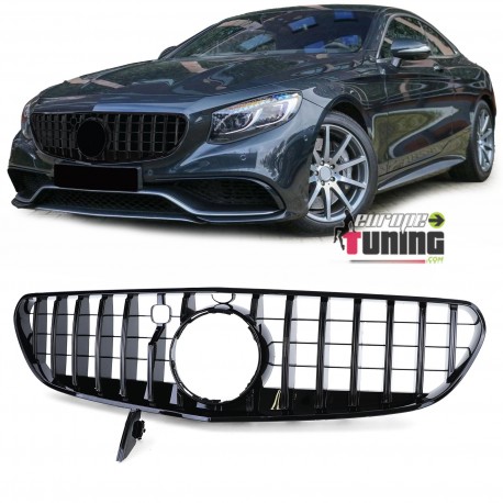 CALANDRE LIGNE AMG GT NOIR MERCEDES CLASSE S COUPE C217 CABRIO A217 PH1 2013-2017 (05702)