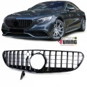 CALANDRE LIGNE AMG GT NOIR MERCEDES CLASSE S COUPE C217 CABRIO A217 PH1 2013-2017 (05702)
