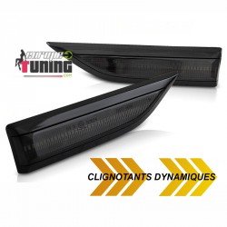 REPETITEURS NOIRS CLIGNOTANTS LATERAUX AILES LED DYNAMIQUE VW VOLKSWAGEN T6 PH1 (05705)