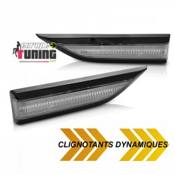 REPETITEURS CHROME CLIGNOTANTS LATERAUX AILES LED DYNAMIQUE VW VOLKSWAGEN T6 PH1 (05706)