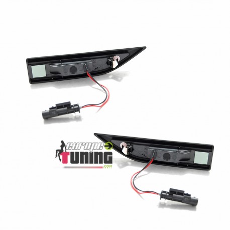 REPETITEURS CHROME CLIGNOTANTS LATERAUX AILES LED DYNAMIQUE VW VOLKSWAGEN T6 PH1 (05706)
