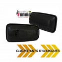REPETITEURS NOIRS - CLIGNOTANTS LED DYNAMIQUE PEUGEOT CITROEN 106, 306, 406, SAXO,...(05707)