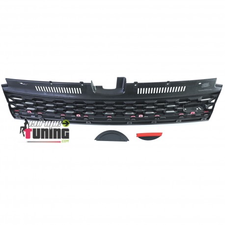 CALANDRE SPORT SANS SIGLE PACK GTI ROUGE VOLKSWAGEN VW GOLF 7 2012-2017 (05710)