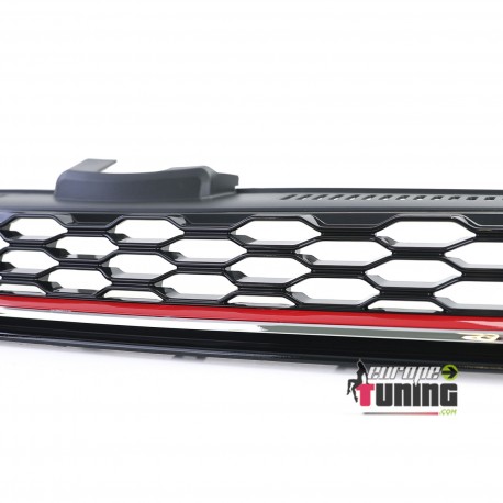 CALANDRE SPORT SANS SIGLE PACK GTI ROUGE VOLKSWAGEN VW GOLF 7 2012-2017 (05710)