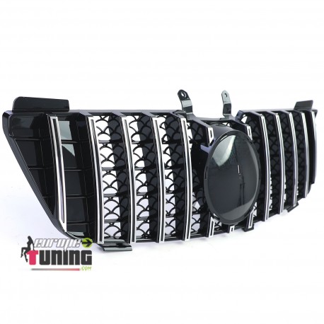 CALANDRE CHROME NOIRE GRILLE PANAMERICANA LIGNE AMG GT-R MERCEDES ML W164 PH1 05-08 (05712)