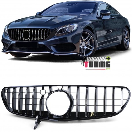 CALANDRE CHROME NOIRE LIGNE AMG GT MERCEDES CLASSE S COUPE C217 CABRIO A217 PH1 (05713)