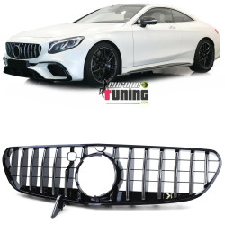 CALANDRE CHROME NOIRE LIGNE AMG GT MERCEDES CLASSE S COUPE C217 CABRIO A217 PH2 2017- (05715)