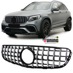 CALANDRE NOIRE ET CHROME LIGNE GT AMG MERCEDES GLC X253 C253 PH1 (05671)