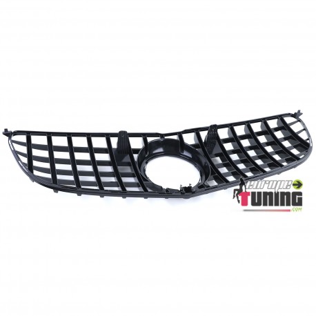 CALANDRE NOIRE ET CHROME LIGNE GT AMG POUR MERCEDES GL X166 2016-2019 PH2 (05235)