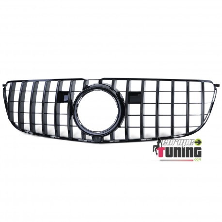 CALANDRE NOIR INTEGRAL LIGNE GT AMG POUR MERCEDES GLS X166 2016-2019 PH2 (05718)