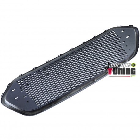 CALANDRE SPORT NOIRE GRILLE NID D ABEILLE POUR FORD TRANSIT CUSTOM 2018- (05719)
